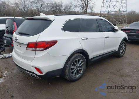 2017 Hyundai Santa Fe Se из США, поврежденный, VIN KM8SN4HF8HU188132